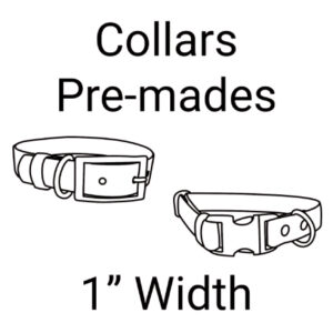 1" Wide Collars